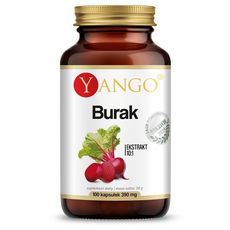 YANGO Červená repa (100 kapsúl) – Viking Supplements