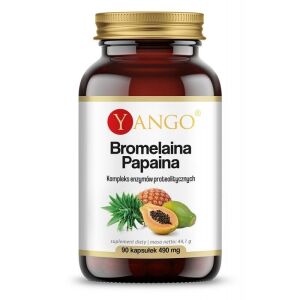 YANGO Bromelain + Papain (90 kapsúl) – Viking Supplements