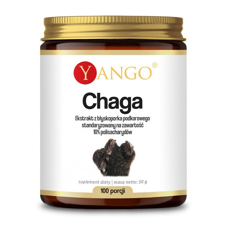 Extrakt z chagy YANGO – polysacharidy 10% (50 g) – Viking Supplements