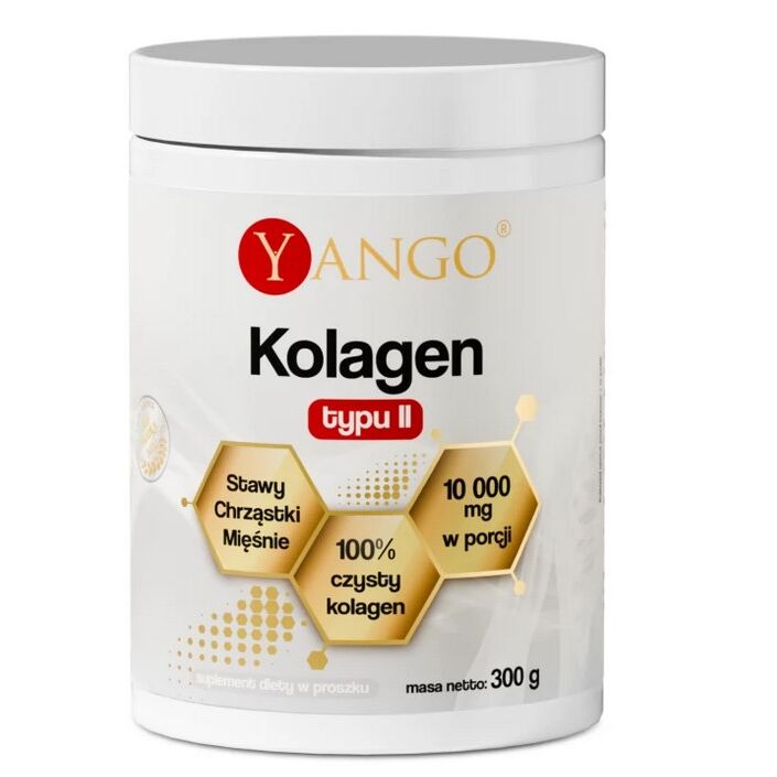 YANGO Kolagén typu II (300 g / 10