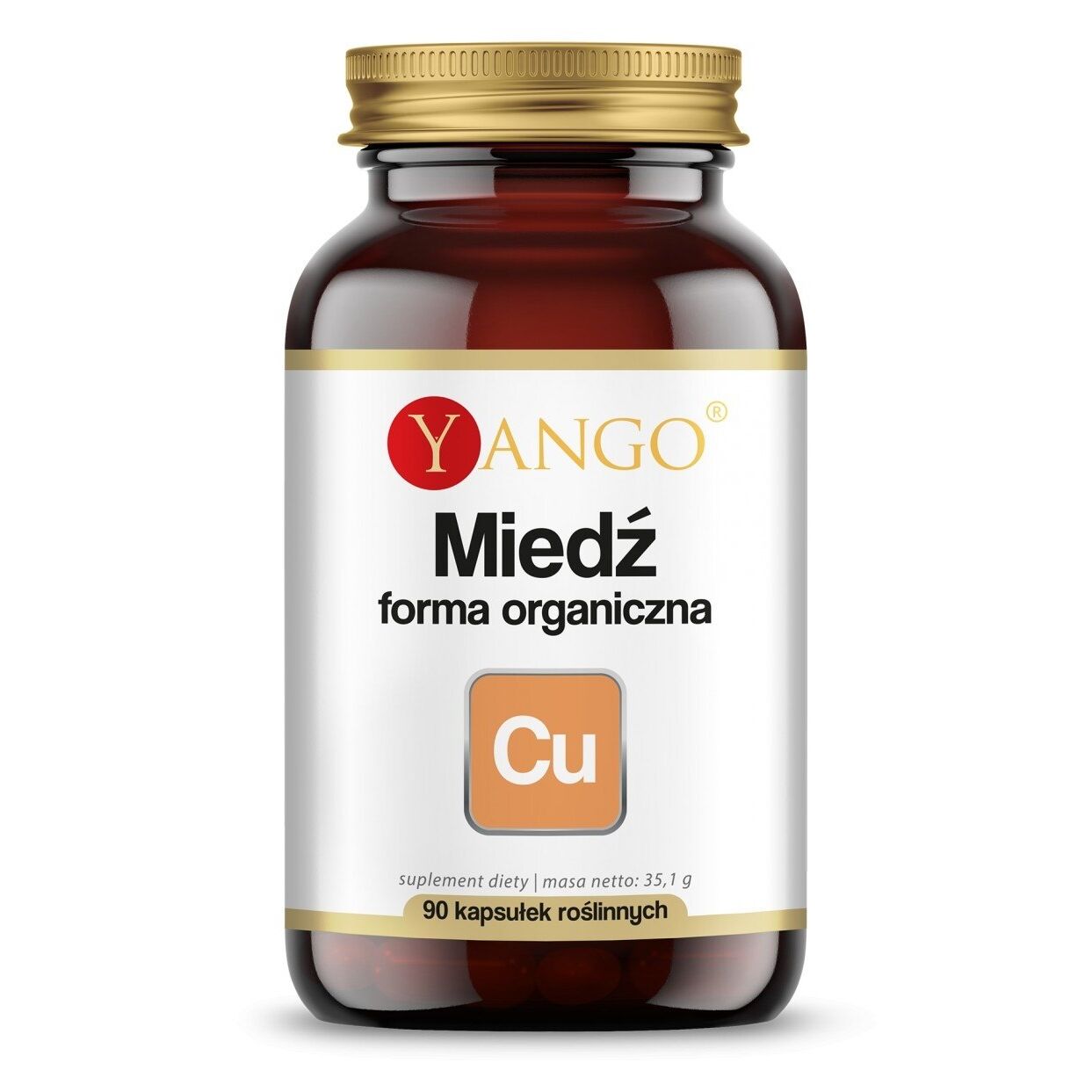 YANGO Copper – Organická forma (90 kapsúl) – Viking Supplements