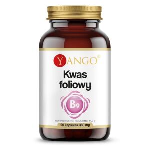 YANGO Kyselina listová – vitamín B9 (90 kapsúl) – Viking Supplements