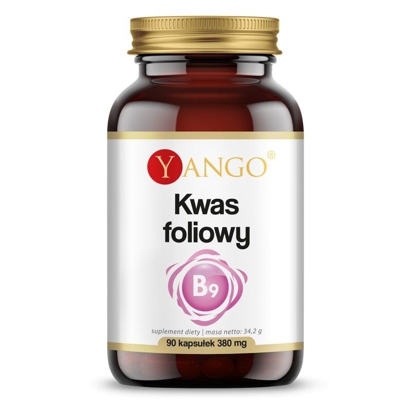 YANGO Kyselina listová – vitamín B9 (90 kapsúl) – Viking Supplements