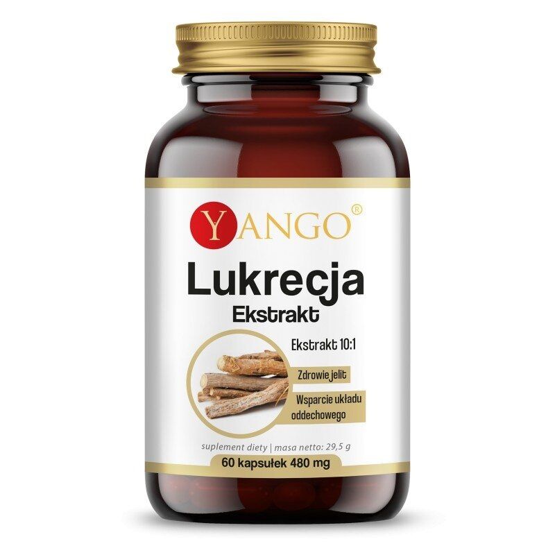 YANGO Lékořice – extrakt 10:1 (60 kapsúl) – Viking Supplements