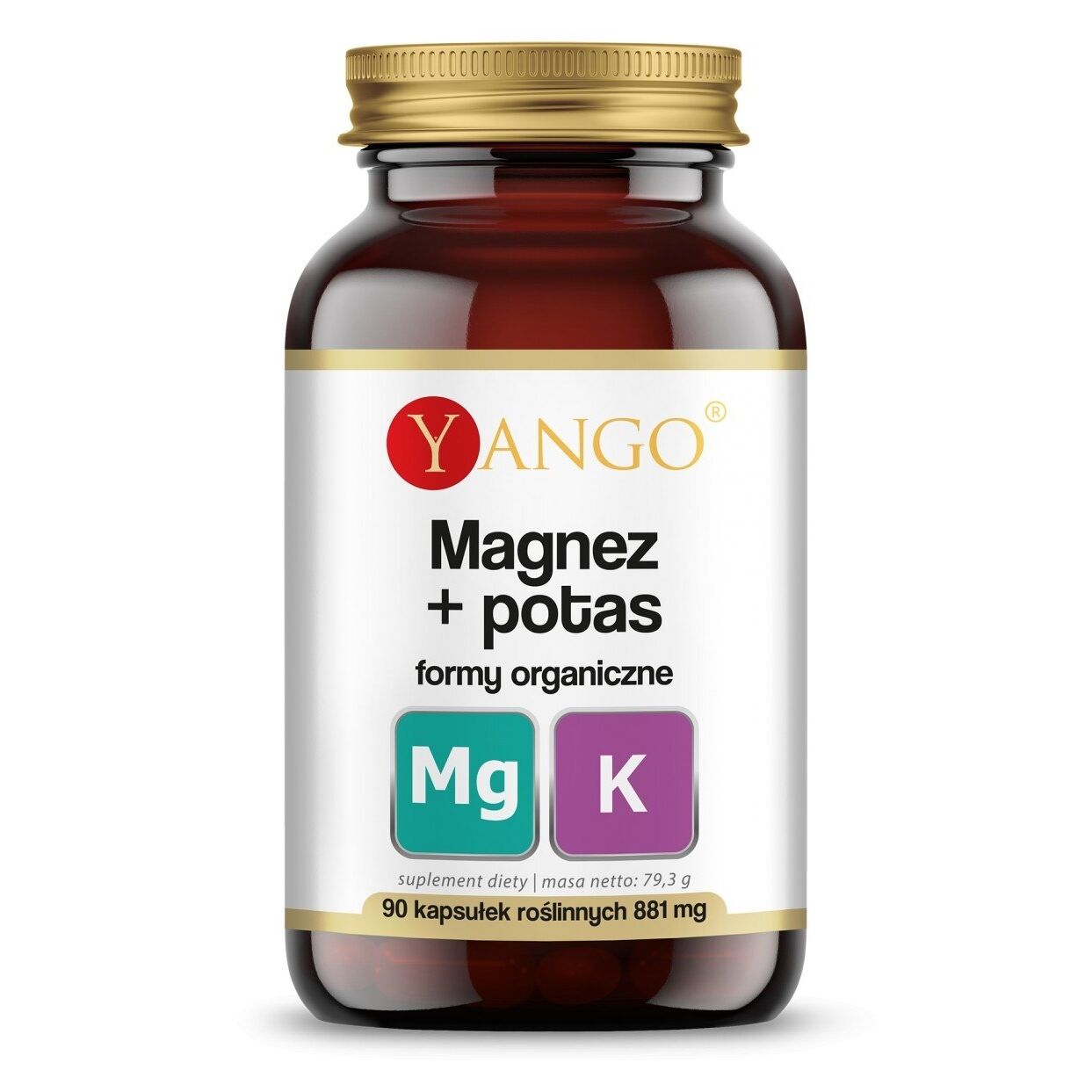 YANGO Horčík + draslík (90 kapsúl) - Viking Supplements