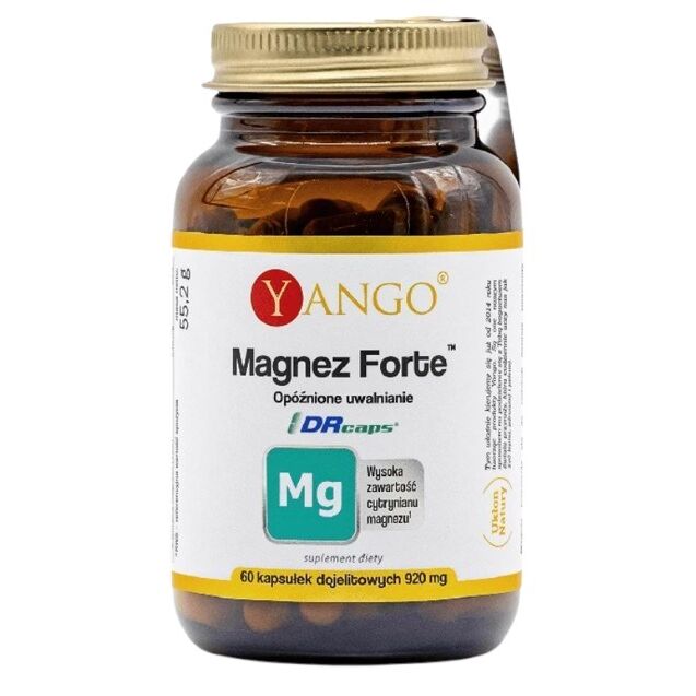 YANGO Magnez Forte (60 kaps.) - Nuvalia