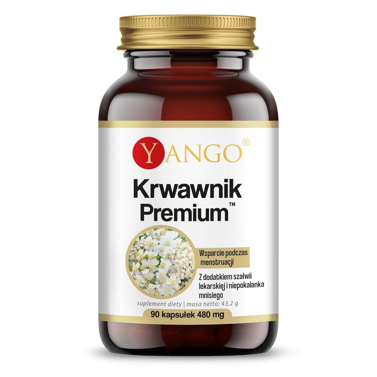 YANGO Yarrow Premium (90 kapsúl) – Viking Supplements